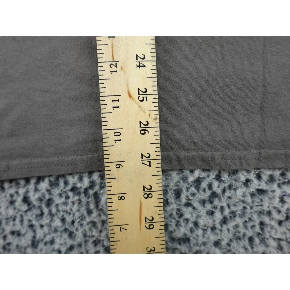 Sublime T-Shirt Mens XL Charcoal Grey Long Beach Sun Graphic Band Tee